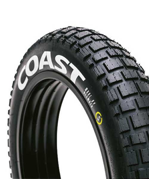 【COAST CYCLES専用】Tire AT1 Green Logo Wire 20×4.0